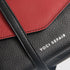 Bolso cuero - Rojo con Negro | Slim Bag