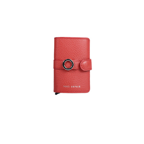 Billetera cuero - Broche Aro | Slim Wallet