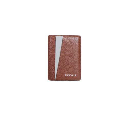 Billetera cuero - Triple - Sefair | Slim Wallet