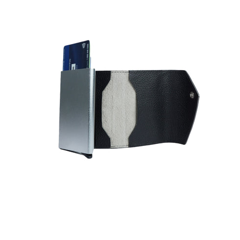 Billetera cuero - Diagonal | Slim Wallet