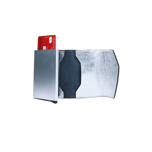 Slim Wallet de cuero - Diagonal Natale | Billetera de cuero