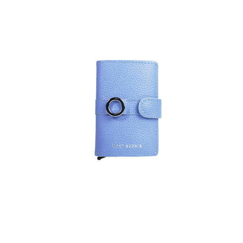 Billetera cuero - Broche Aro | Slim Wallet
