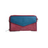 Bolso cuero - Vino Azul | Slim Bag