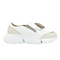 Tenis Cuero - Borlas - Blanco Croco | Sneakers