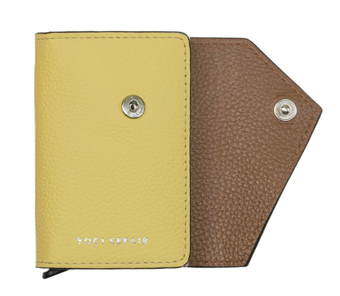 Slim Wallet de cuero - Diagonal JLO | Billetera de cuero