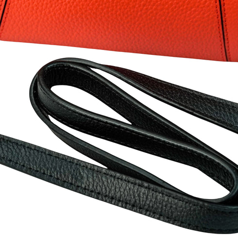 Bolso cuero - Rojo | Mini Baúl