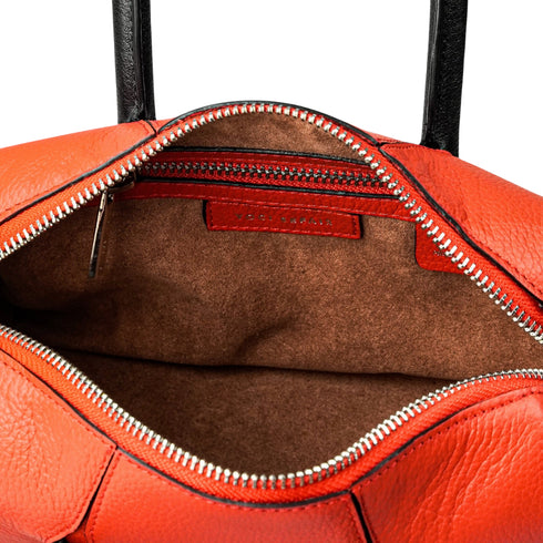 Bolso cuero - Rojo | Mini Baúl