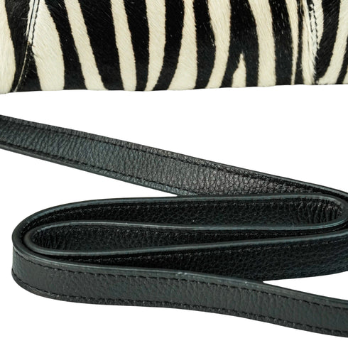 Bolso cuero - Piel Cebra | Mini Baúl