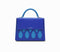 Bolso cuero - RNS - Azul | Shoulder Bag Gotas