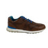 Tenis Cuero - UOMO - Castaño y Azul | Sneakers