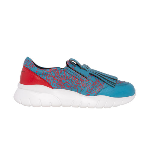 Tenis Cuero - VLR - Turquesa | Sneakers